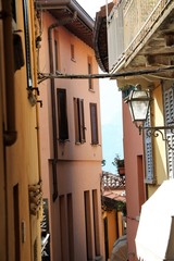 Holidays in Bellagio at Lake Como in summer, Lombardy Italy 