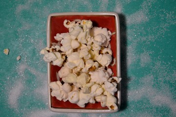 food popcorn corn white