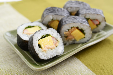 おいしそうな巻き寿司