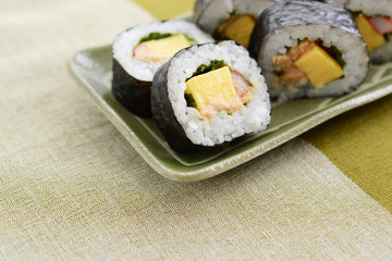 おいしそうな巻き寿司
