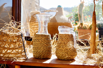 Esparto halfah grass used for crafts basketry