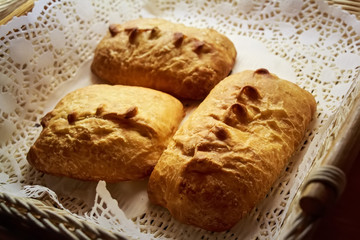 Home made puff pastry