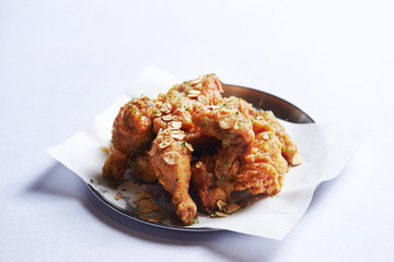 Garlic fried chicken 