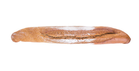 Bread on a white background
