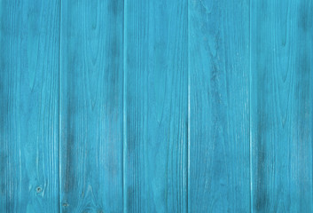 Empty blue wooden background, texture with copy space
