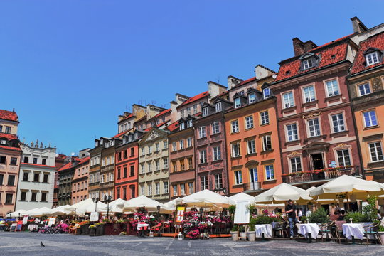 Fototapeta Warschau, Altstadt