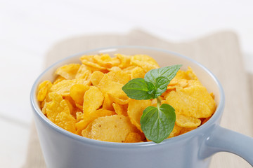 cup of corn flakes