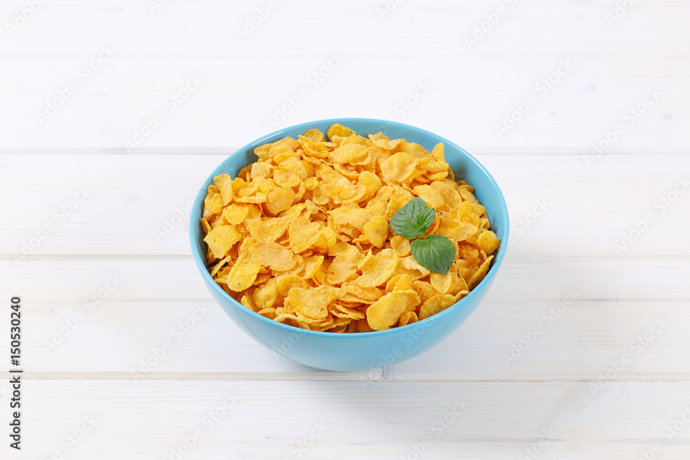 Poster bowl of corn flakes