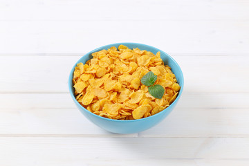bowl of corn flakes