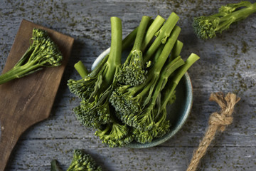 stems of broccolini
