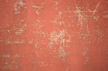 Multicolored peeling wall texture and background. Surface with stains.