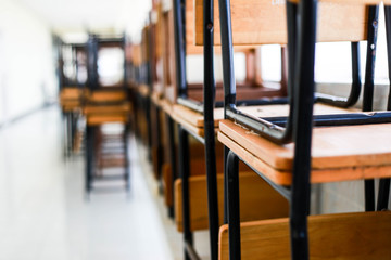 Student desk chair