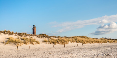 Leuchtturm in Darßer Ort bei Prerow, Ostsee