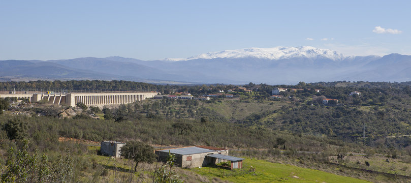 Gabriel y Galan reservoir, Caceres, Spain