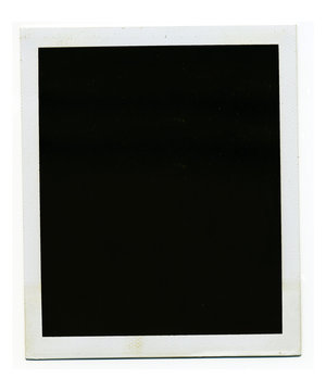 Retro blank photo frame