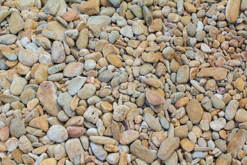 many stone on the beach  use background