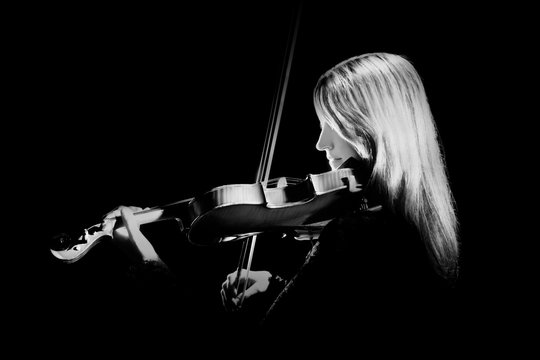 Violin player Violinist playing violin classical music