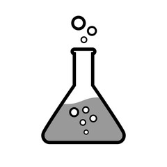 Laboratory glass icon