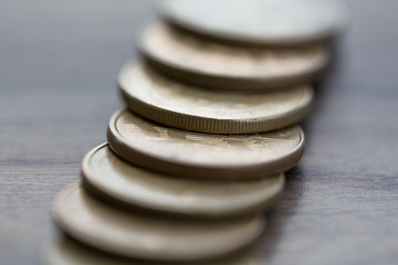 pile of coins