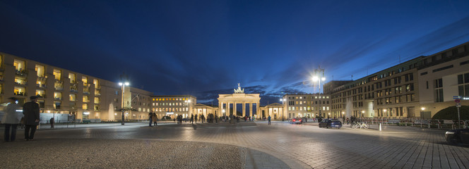 Berlin, Brandenburger Tor, Nacht