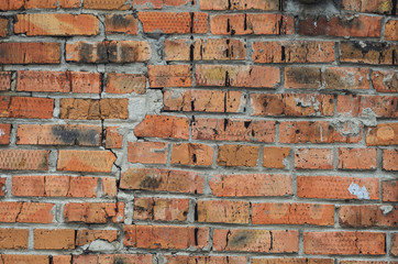 Fototapeta premium Old grunge brick wall background