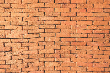 The red brick wall