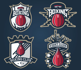 Boxing badges and labels