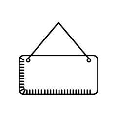 store sign icon over white background. vector illustration