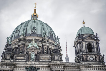 Fototapeta na wymiar Berlin cathedral, Germany