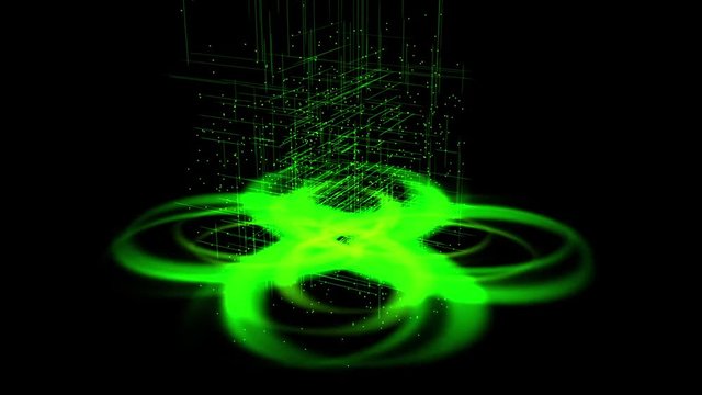 Magic patterns shine particles & lightning.