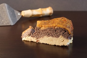Homemade poppy seed cake made from paleo and vegetarian friendly ingredients.