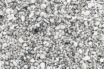 Background photo texture of white pebble