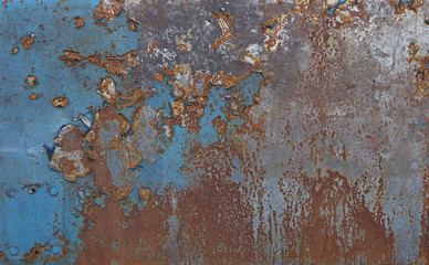 Rusty plate