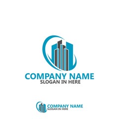 Skyline building Logo template