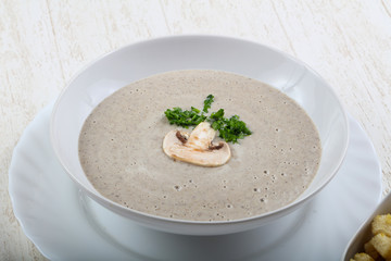 Mushroom soup