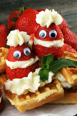 Christmas, Valentines day or Mothers day strawberry cream ideas