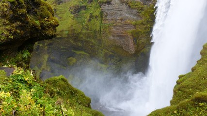 Wodospad Skógafoss © mknight9090