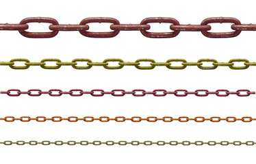 chain link metal steel