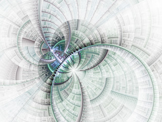 Clocwork fractal texture, digital artwork for creative graphic design
