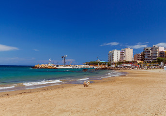 Obraz premium Chania. City Beach.