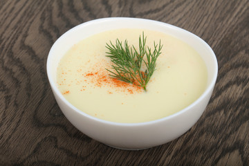 Cheese soup