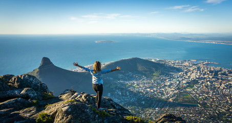 Table Mountain, Cape Town Amazing View - obrazy, fototapety, plakaty