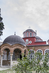 Holy mountain Athos, Greece, april 2017 &ndash; different views of monasteries 