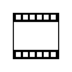 strip film frame cinema template image vector illustration