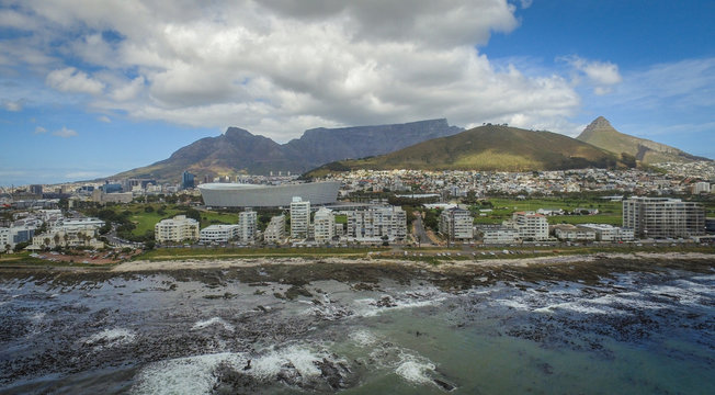 Cape Town City Aerial View, South Africa