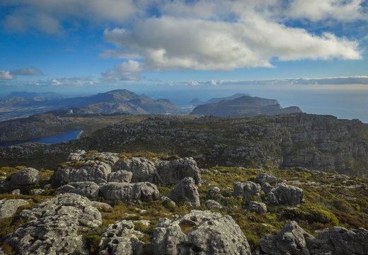 Table Mountain, Cape Town Top View