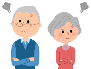 シニアカップル　ケンカ