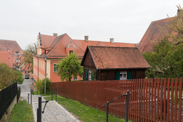 German Town Cityscape