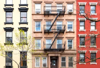 Foto op Plexiglas Historische gebouwen in New York City in Manhattan © deberarr