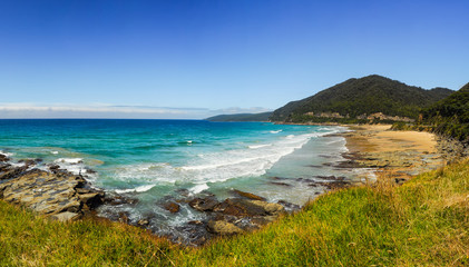 coast of the Pacific ocean.